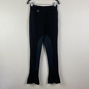 Hartmeyer Lucky Jod Riding Pants 28L Black Equestrian Knee Patch Stirrups